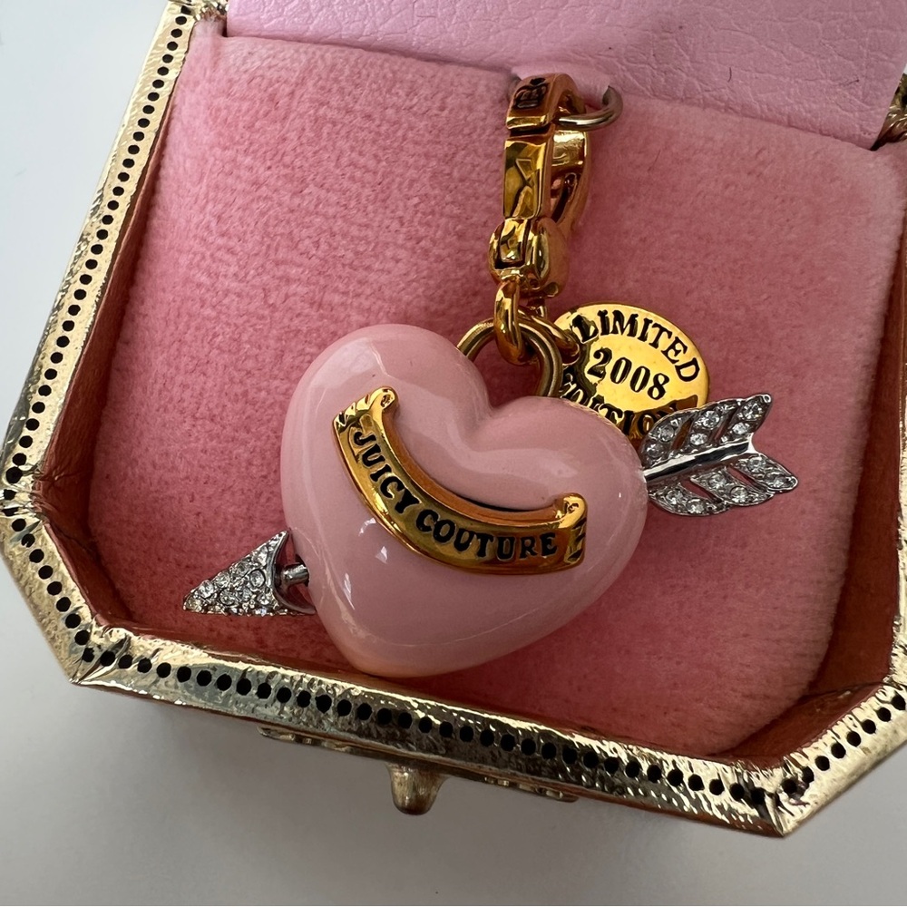 Juicy Couture lovestruck heart limited edition 2008 YJRU1613 NWT - Picture 4 of 6